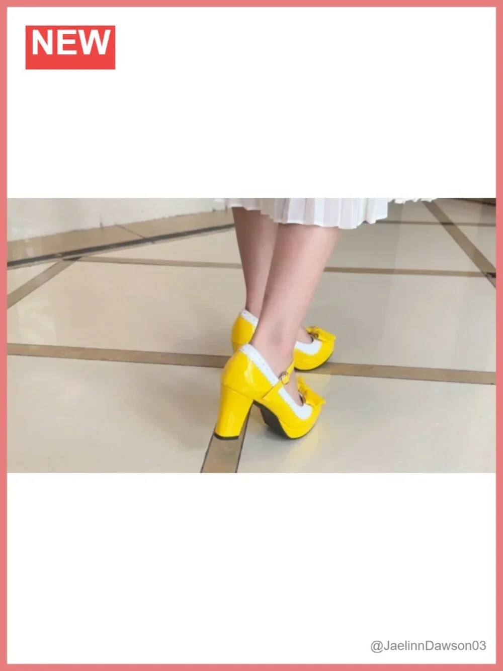 Lolita Platform Pumps Round Toe Mary Jane Heels Synthetic 3.54in